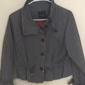 [Rare] Rosebullet Grey Short Trench Jacket ❤️